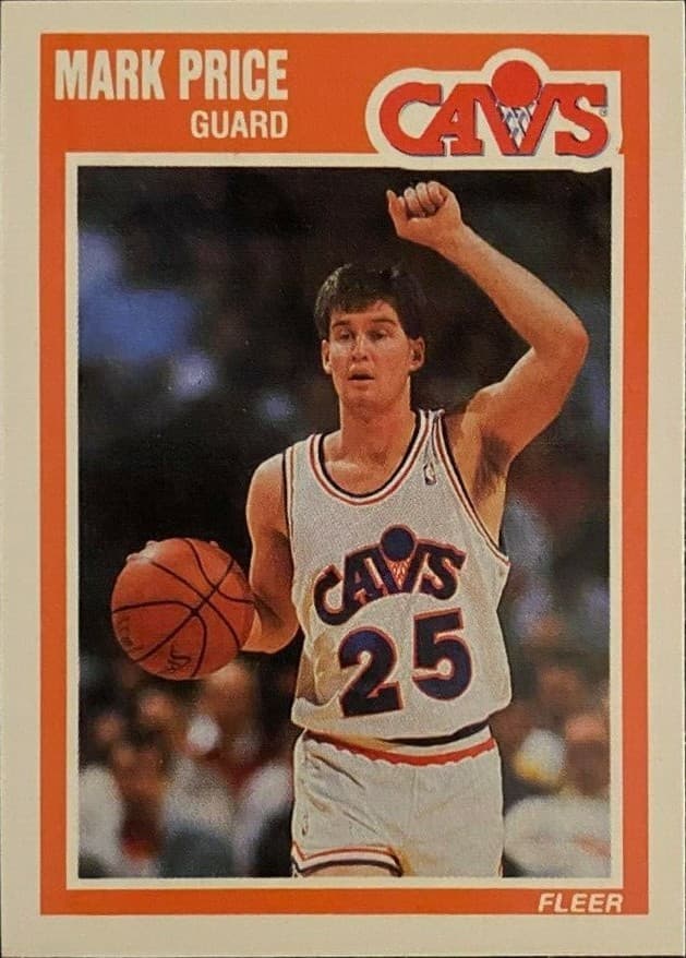 BASKETBALL MARK PRICE - 1989 Fleer