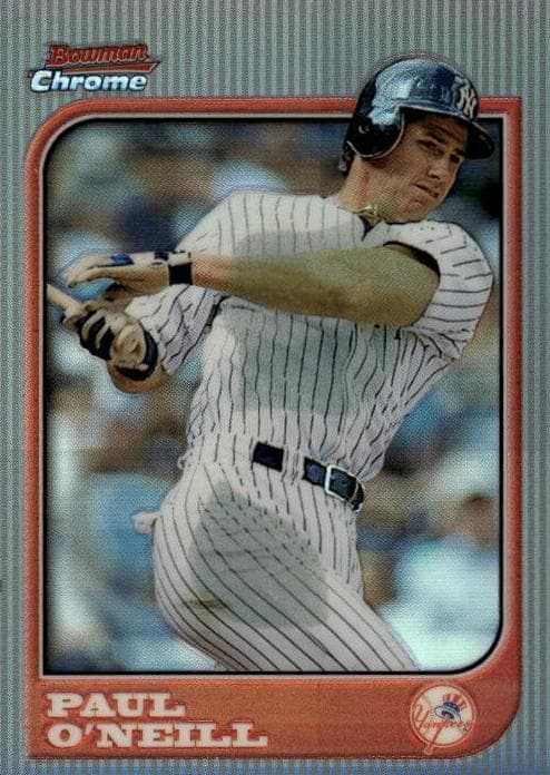 Paul O'Neill 1997 bowman Chrome