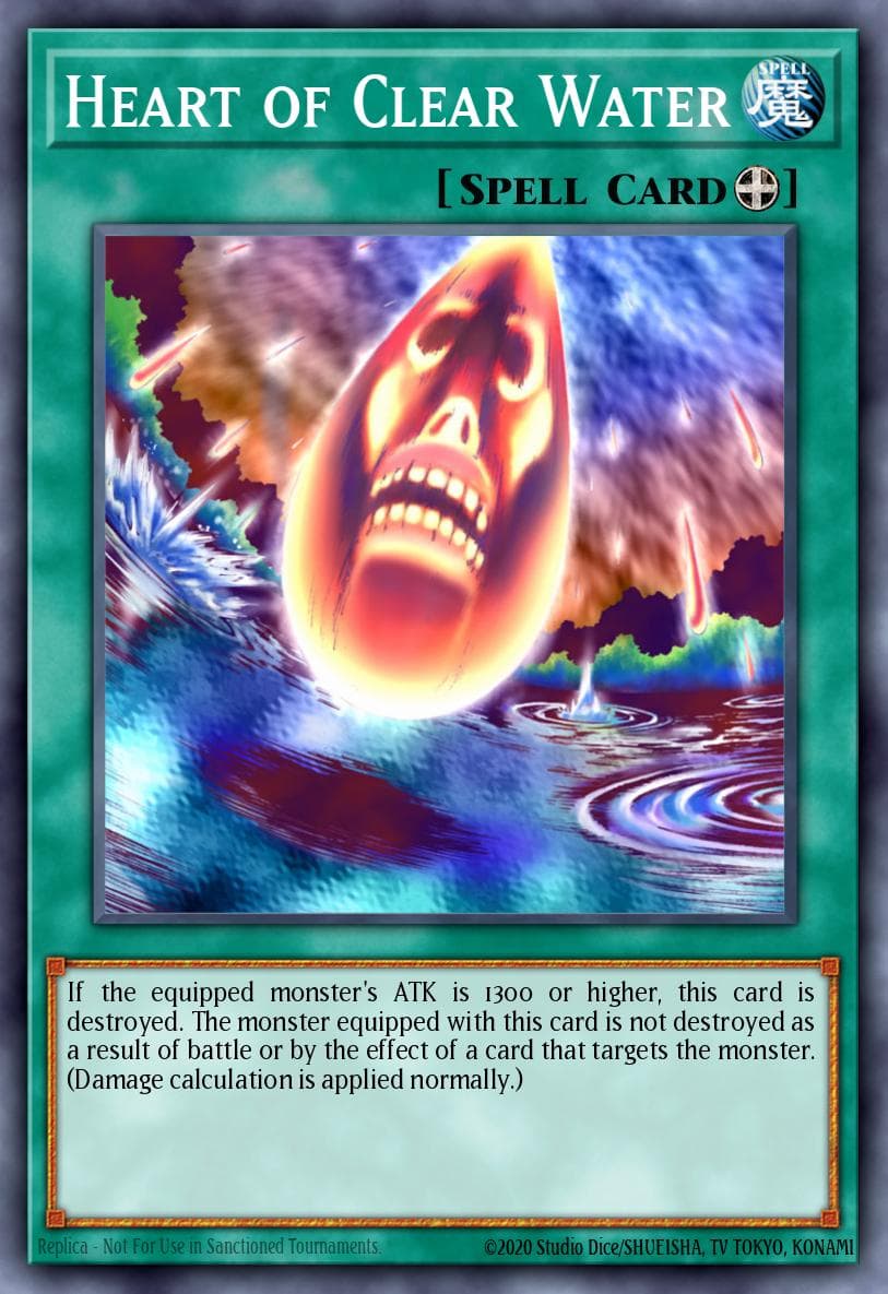 Heart of Clear Water 2001 Yu-Gi-Oh!