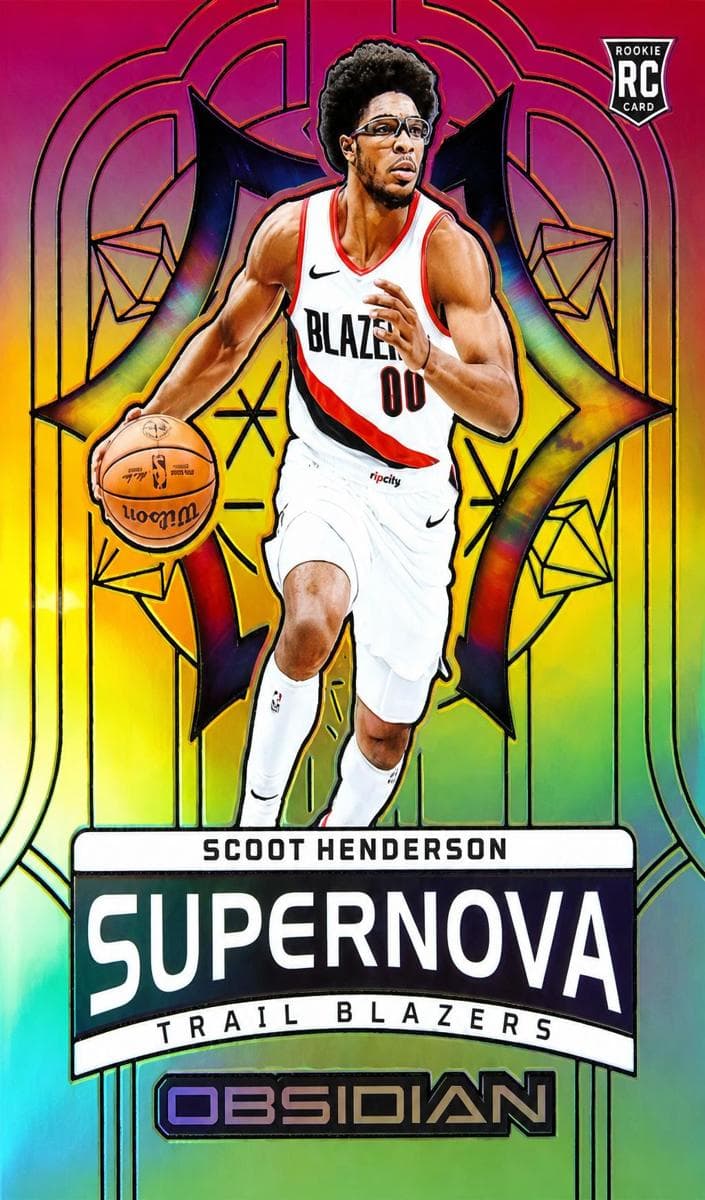 Ausar Thompson 2023 panini Panini Obsidian