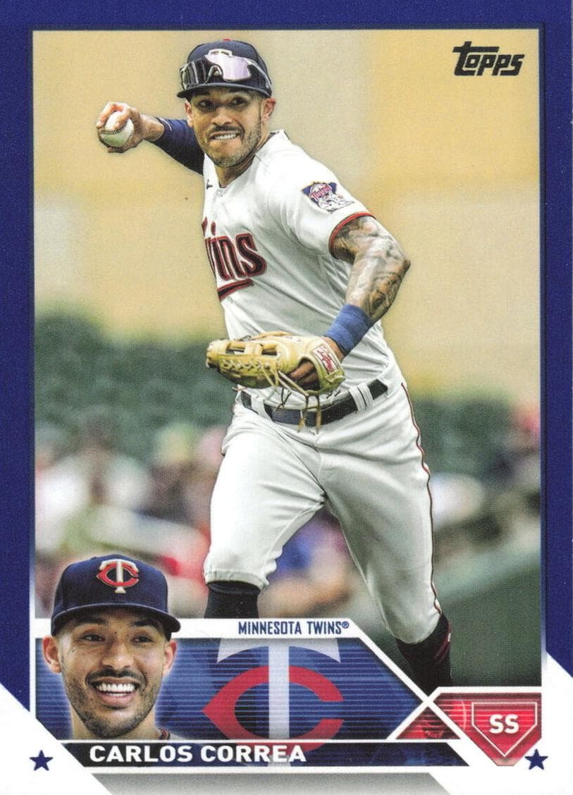 Carlos Correa 2023 topps Topps