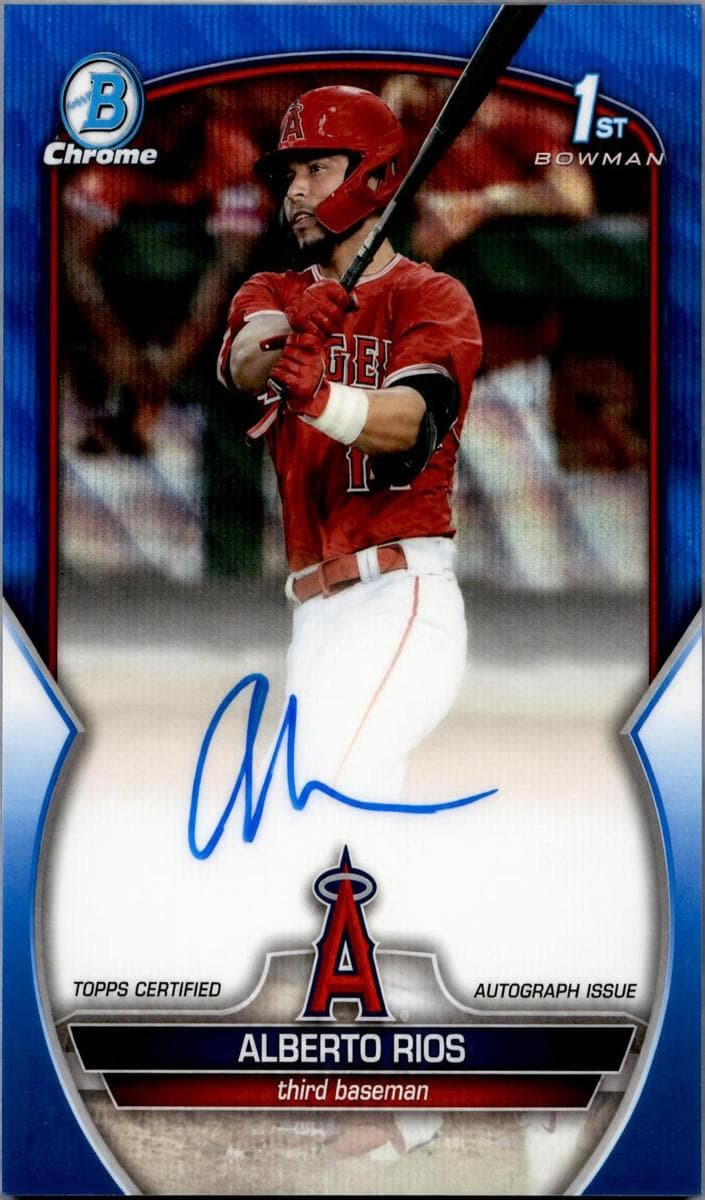 Alberto Rios 2023 bowman Bowman Draft