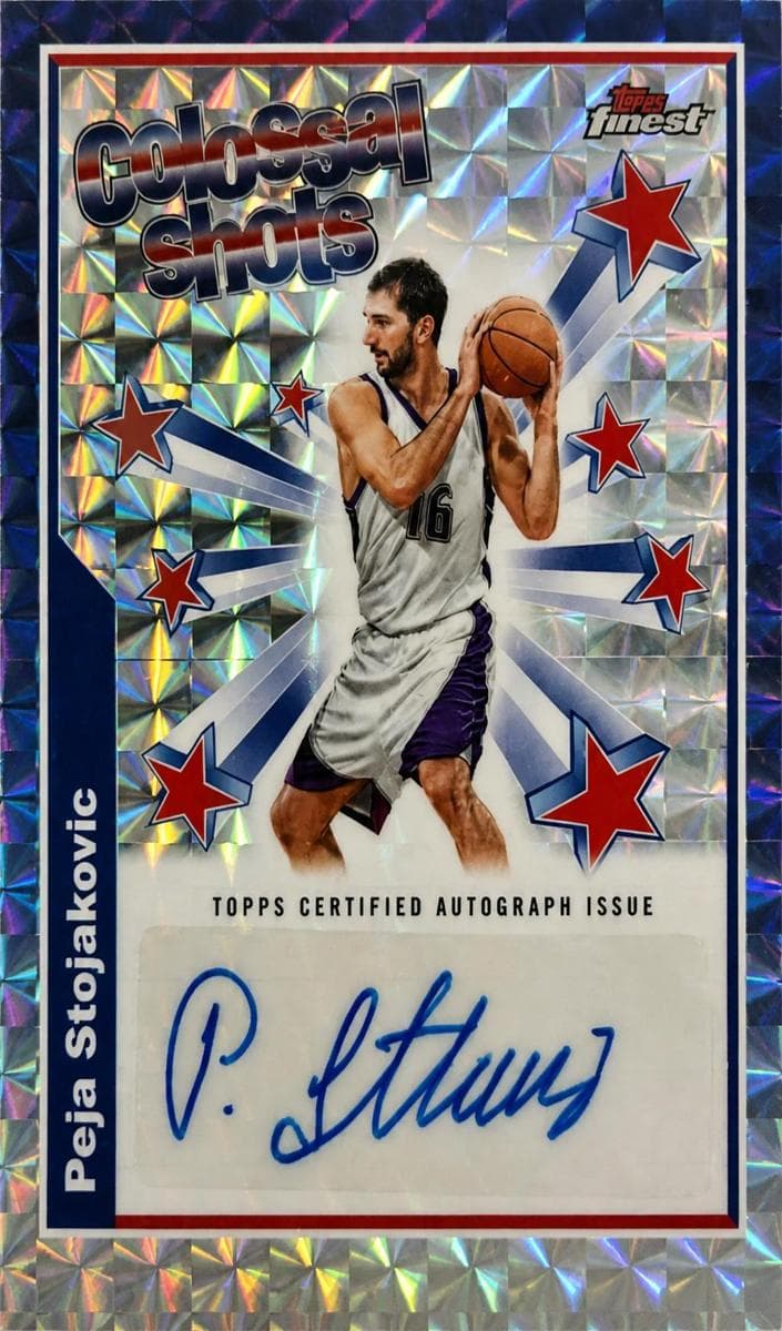 Peja Stojakovic 2024 unknown Finest