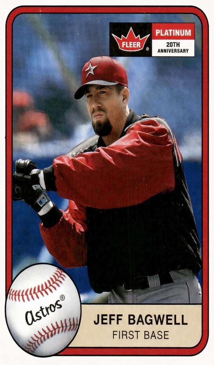 Jeff Bagwell 2001 fleer Fleer Platinum