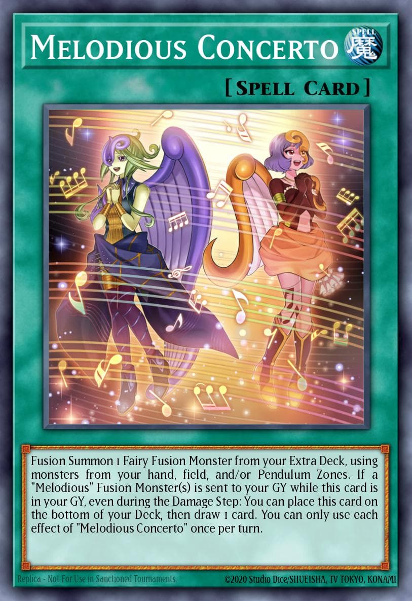 Melodious Concerto 2025 Yu-Gi-Oh! 2025 Mega Pack Tin