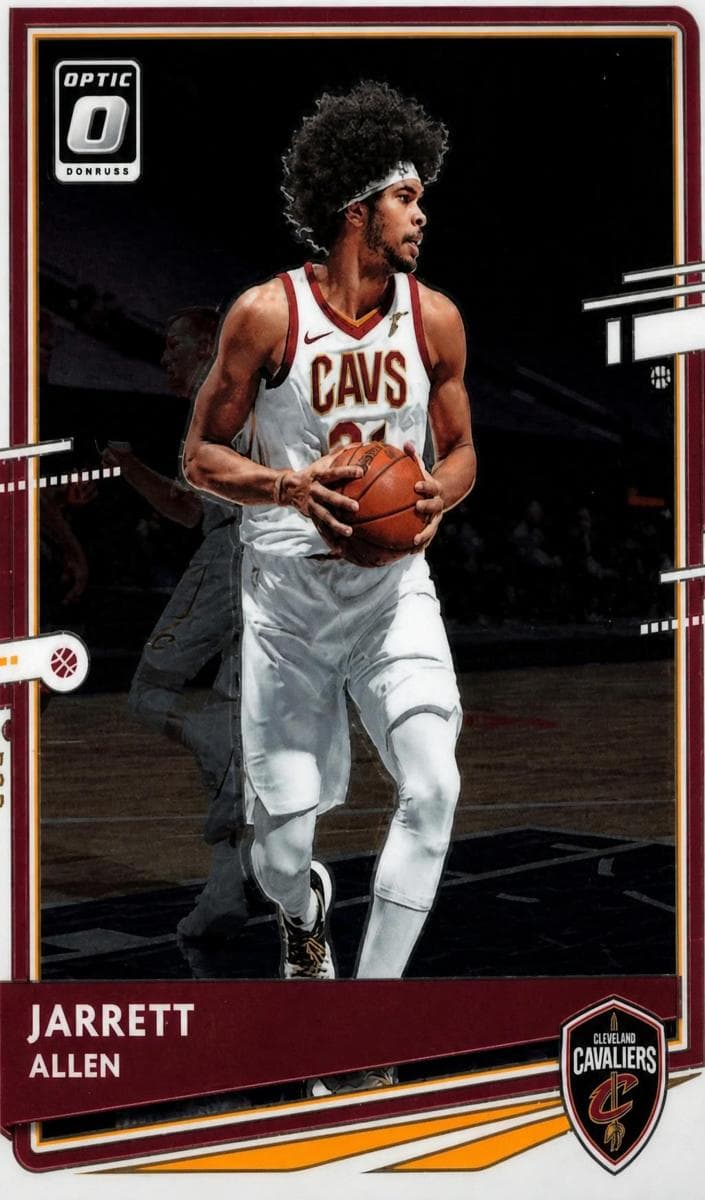 Jarrett Allen 2020 panini Donruss Optic