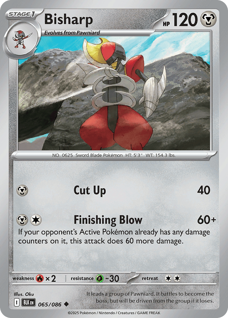 Bisharp 2025 Pokemon