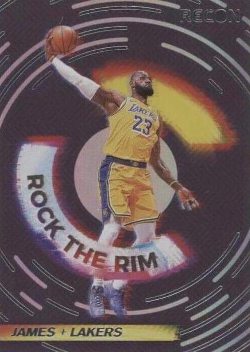 LeBron James 2020 panini Panini Recon