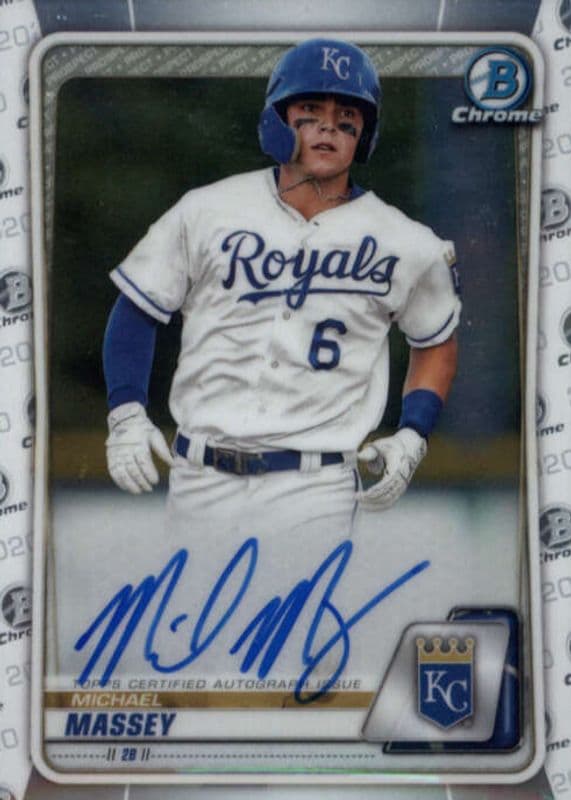 Michael Massey (Royals) 2020 bowman