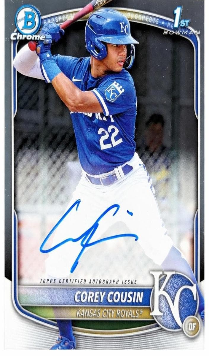 Corey Cousin trading card