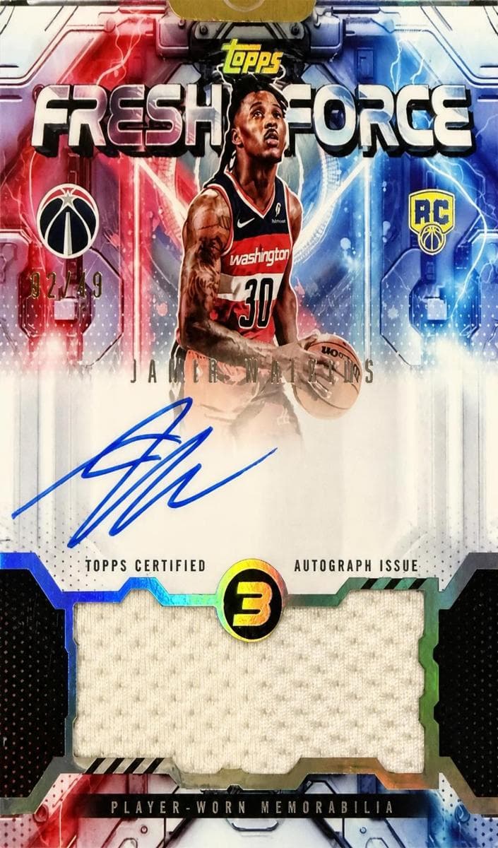 Jamir Watkins 2025 topps Topps 3
