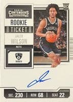 Jalen Wilson 2023 panini Panini Contenders