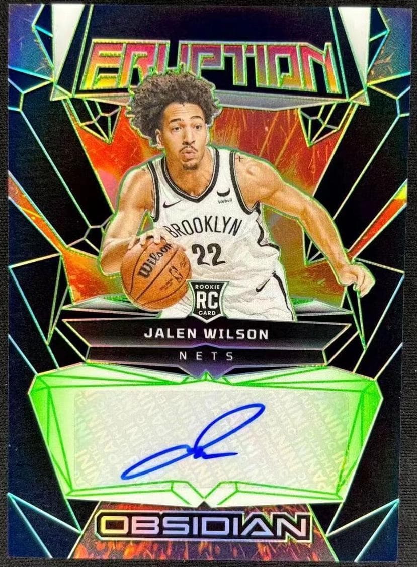 Jalen Wilson 2023 panini Obsidian