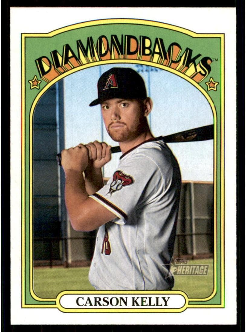 Carson Kelly 2021 topps Topps Heritage