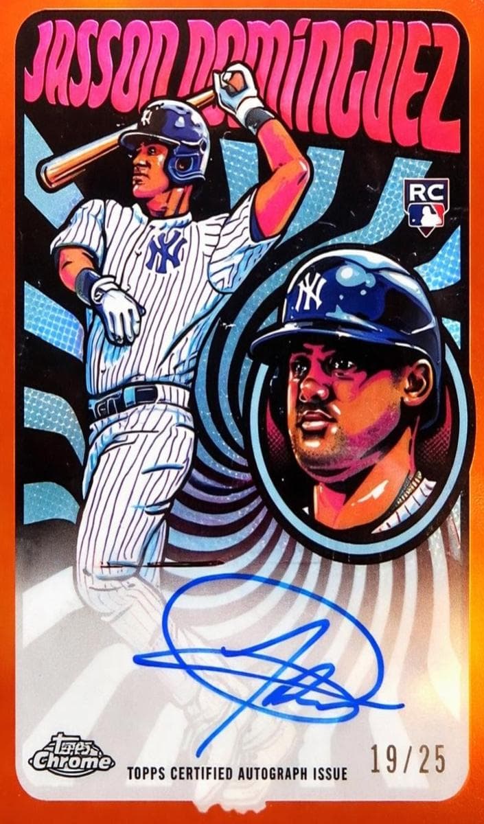 Jasson Dominguez 2024 topps Topps Chrome