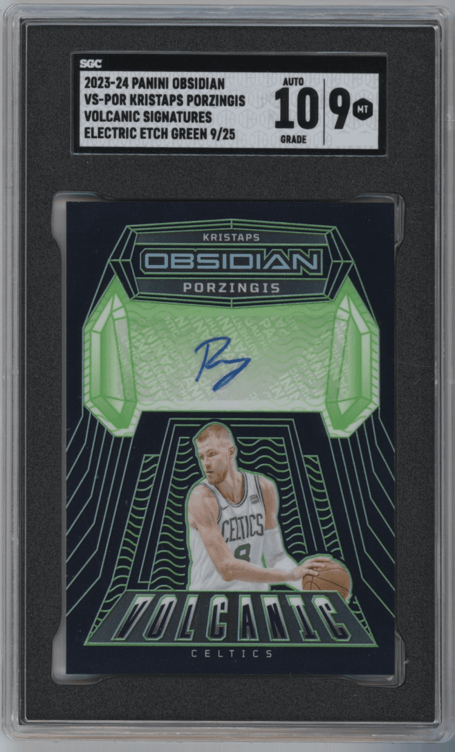 Kristaps Porzingis 2023 panini Obsidian