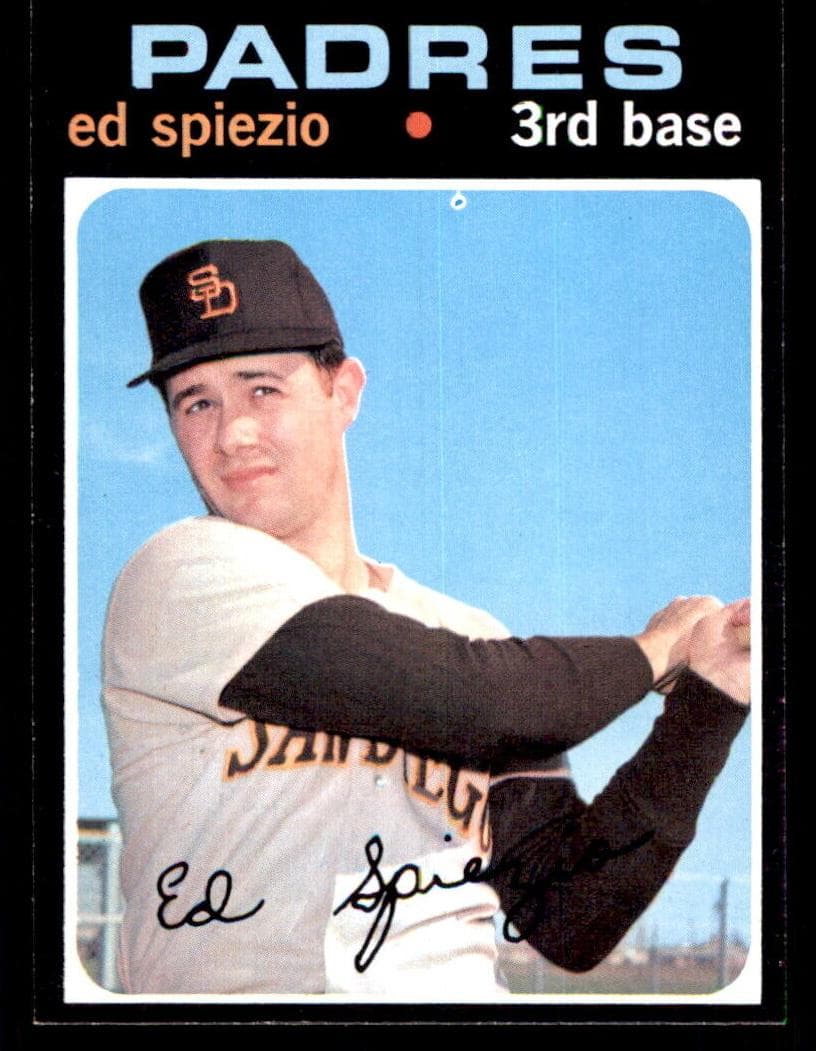 Ed Spiezio 1971 topps Topps