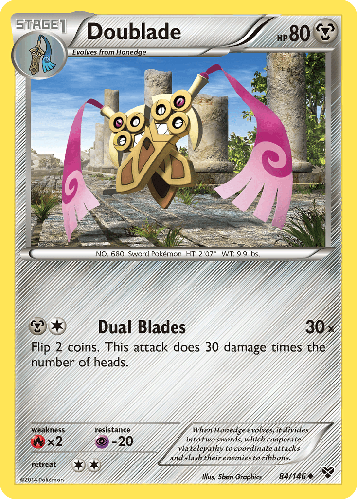 Doublade 2014 Pokemon XY