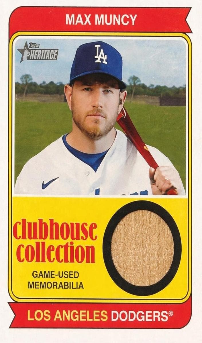 Max Muncy 2023 topps