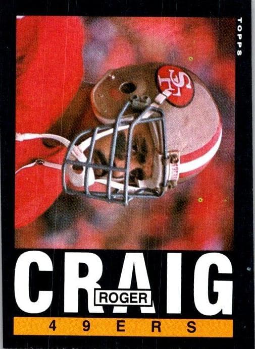 Roger Craig 1985 topps Topps