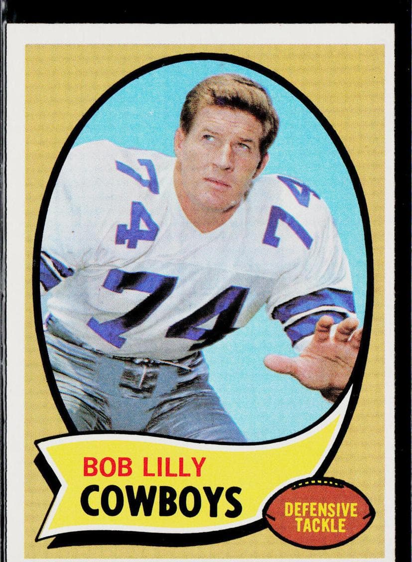 Bob Lilly 1970 topps Topps