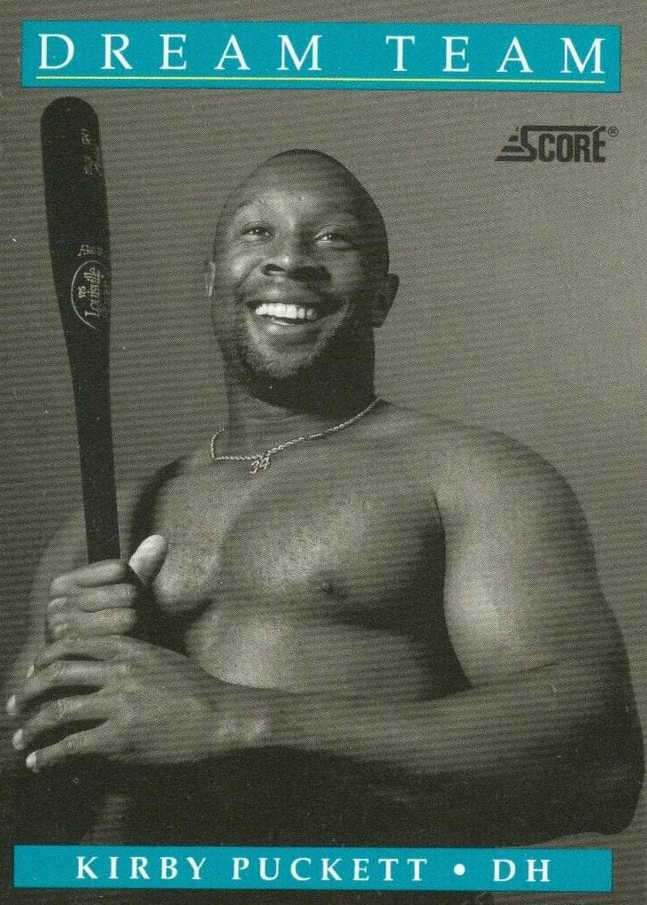 Kirby Puckett 1991 panini Score