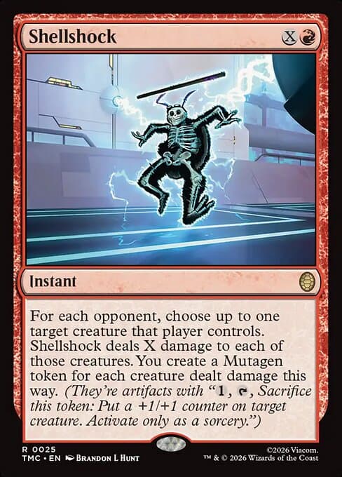 Shellshock 2026 Magic: The Gathering Teenage Mutant Ninja Turtles Commander