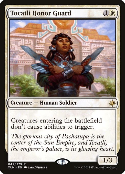 Tocatli Honor Guard 2017 Magic: The Gathering Ixalan