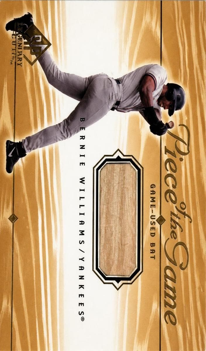 Bernie Williams 2001 unknown SP Game Bat Edition