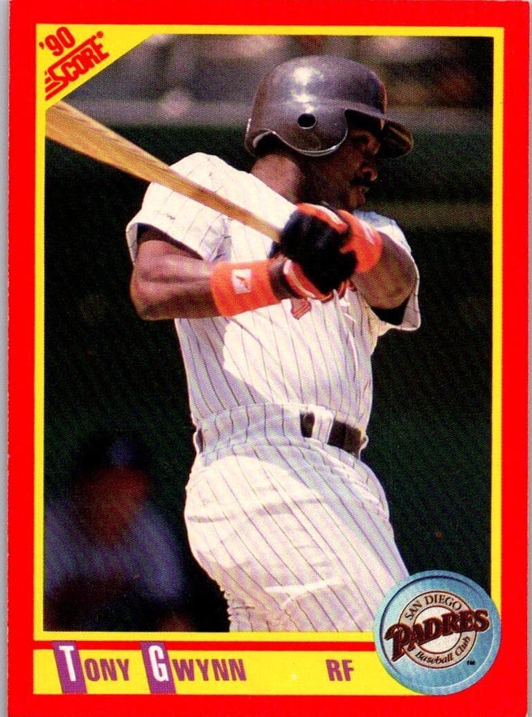 Tony Gwynn 1990 panini Score