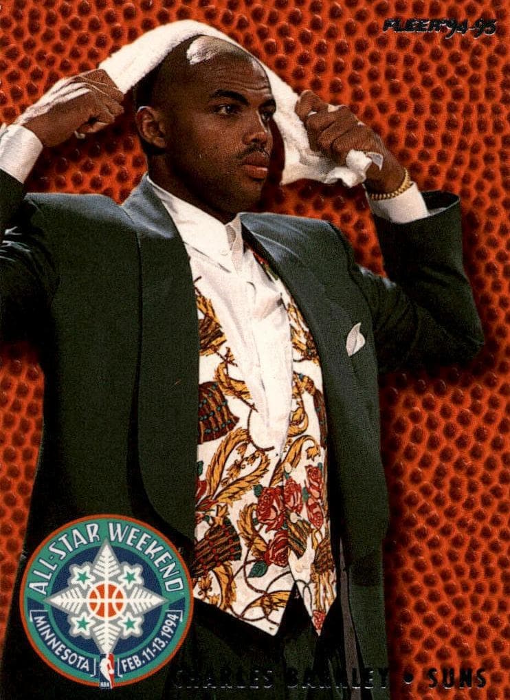 Charles Barkley 1994 fleer Fleer
