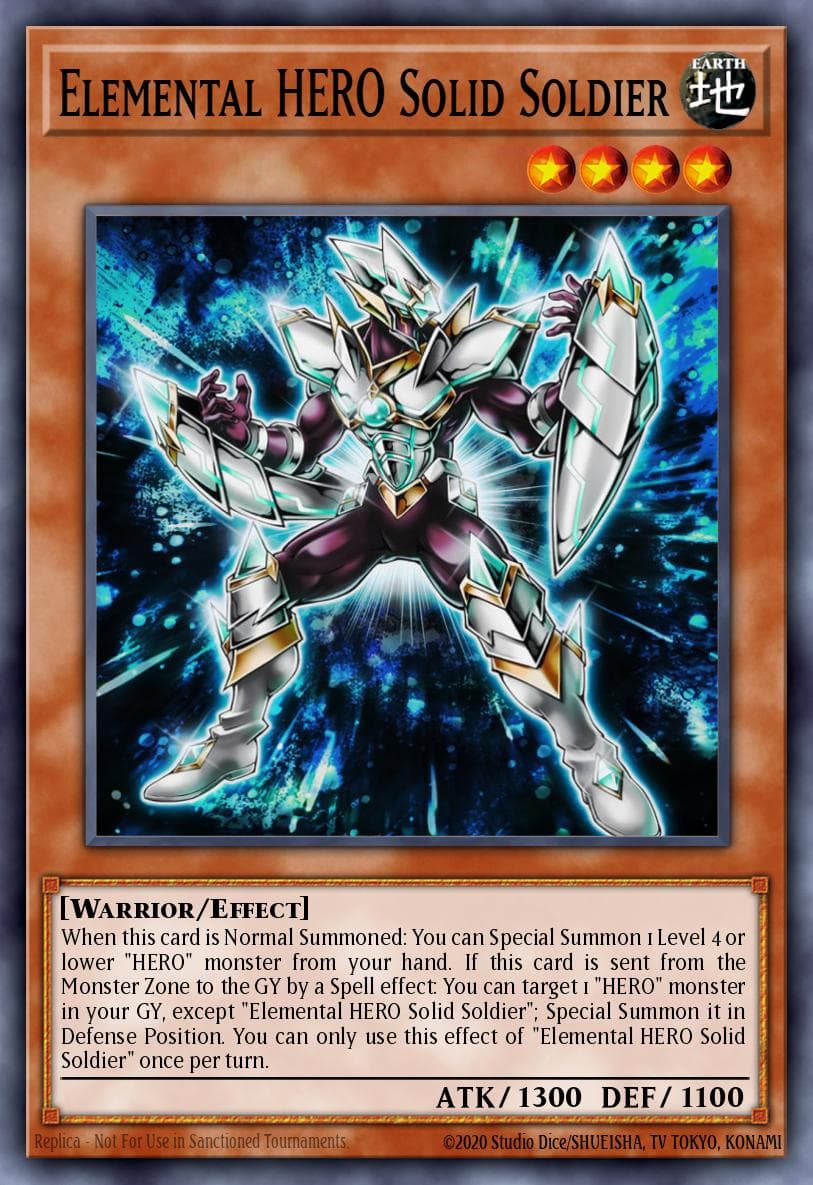 Elemental HERO Solid Soldier #CT15-EN003