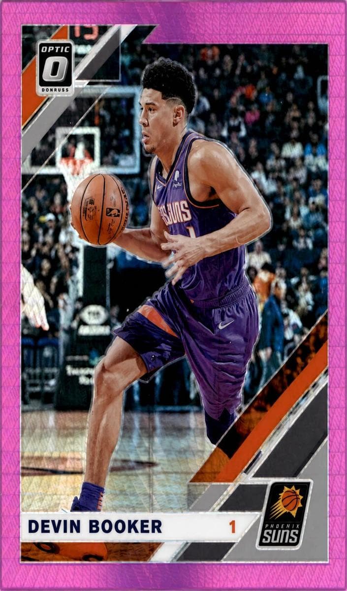 Devin Booker 2019 panini Donruss Optic