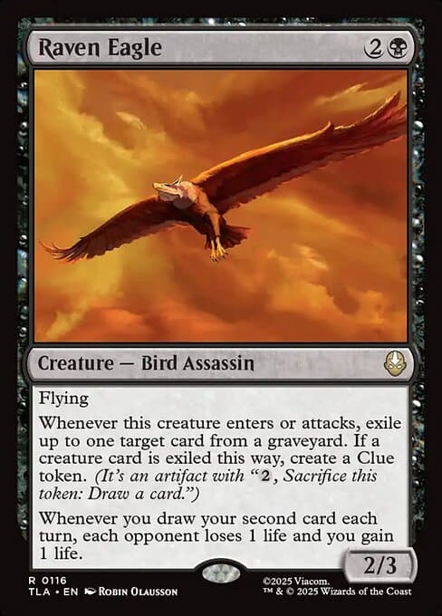 Raven Eagle 2025 Magic: The Gathering Avatar: The Last Airbender