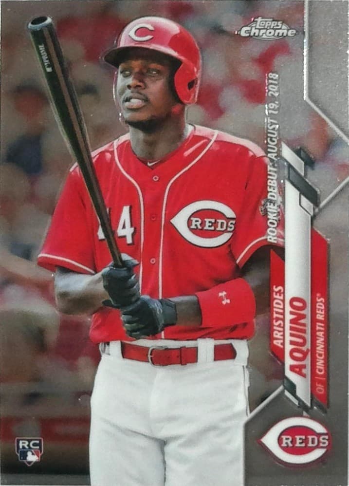 Aristides Aquino Cincinnati 2020 Topps Chrome 2020 Topps Chrome