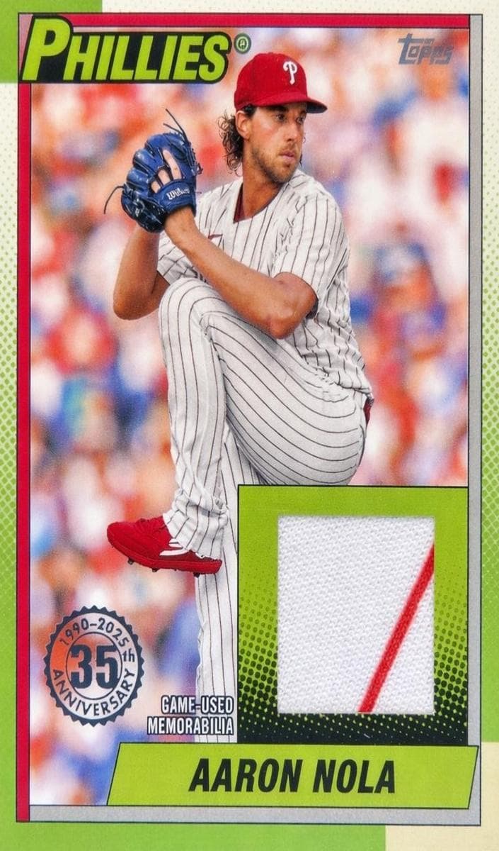 Aaron Nola 2025 topps Topps