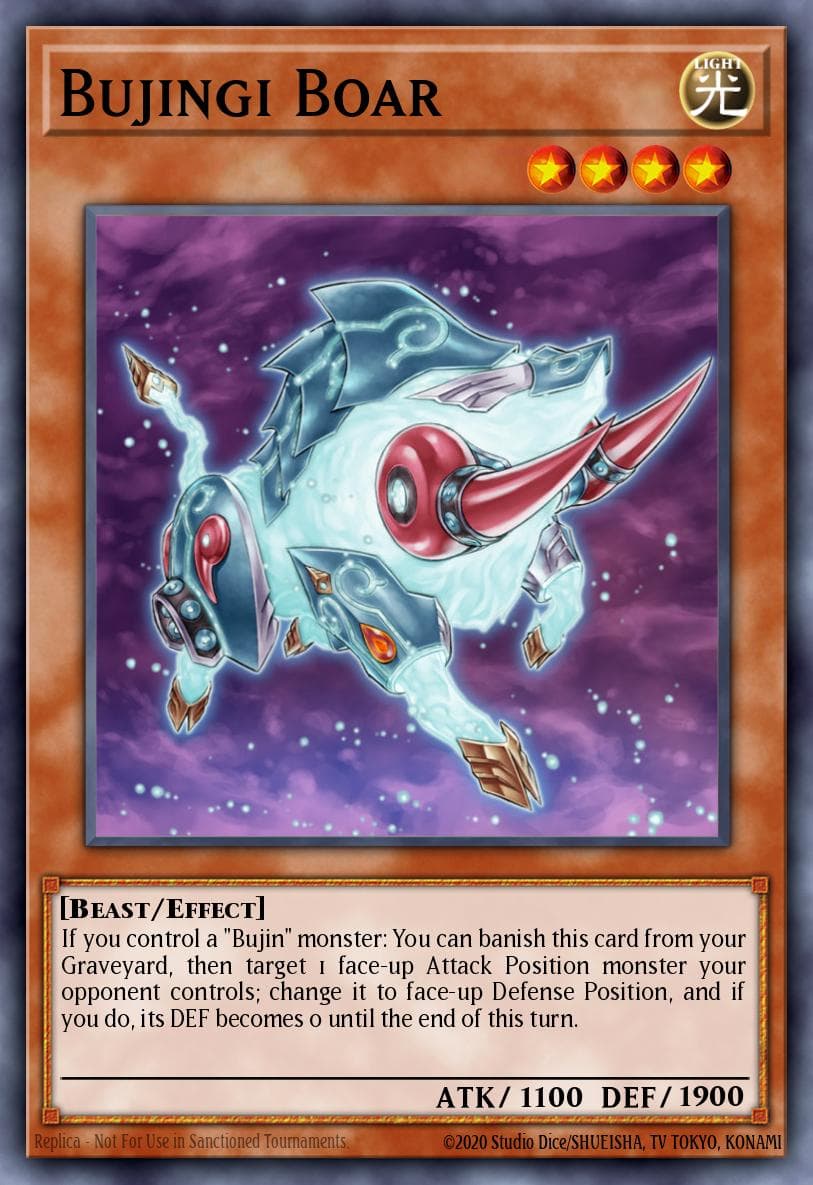 Bujingi Boar 2013 Yu-Gi-Oh!