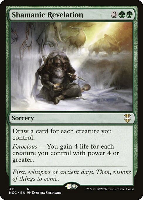 Shamanic Revelation 2019 Magic: The Gathering Commander 2019