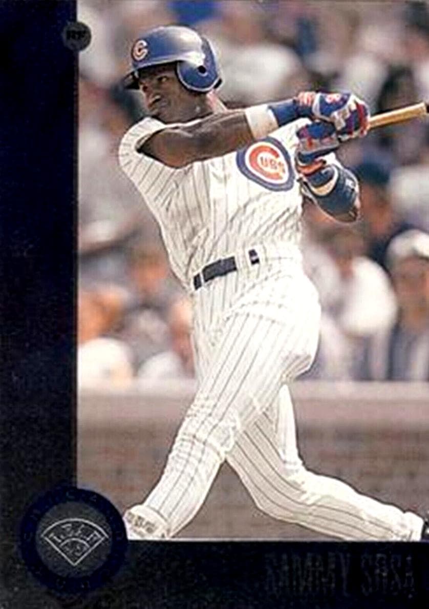 Sammy Sosa 1996 leaf