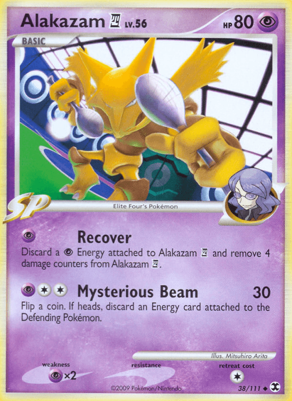 Alakazam 2009 Pokemon Rising Rivals