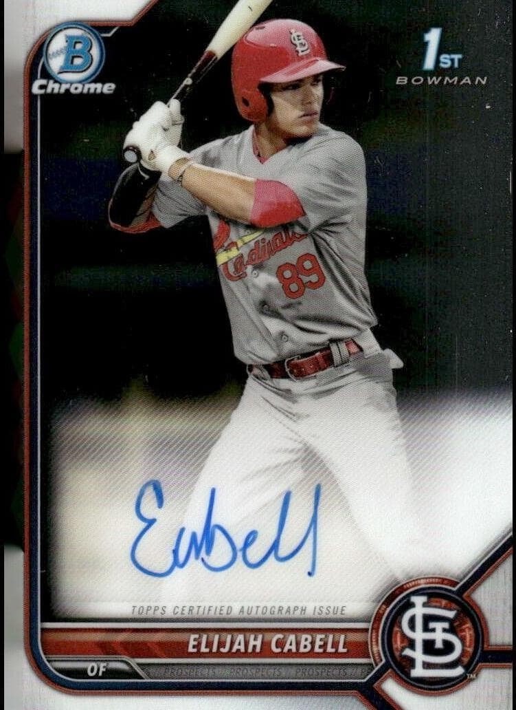 Elijah Cabell 2022 bowman Bowman