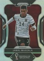 Jamal Musiala 2022 panini Prizm World Cup Red Mojo