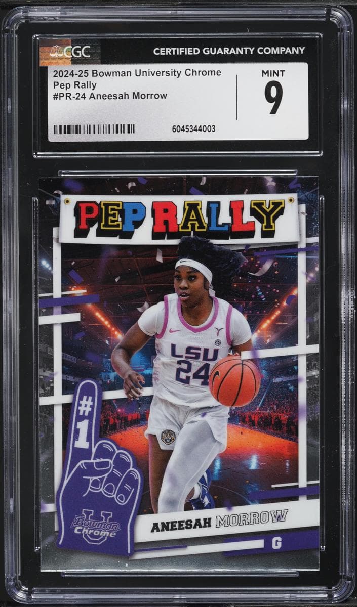 Aneesah Morrow 2024 bowman Bowman University Chrome