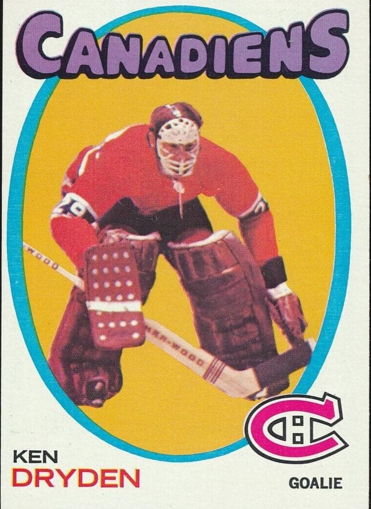 Ken Dryden 1971 topps Topps