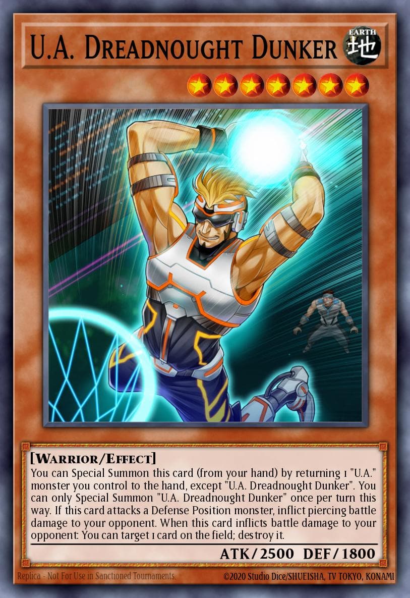 U.A. Dreadnought Dunker 2015 Yu-Gi-Oh! Crossed Souls