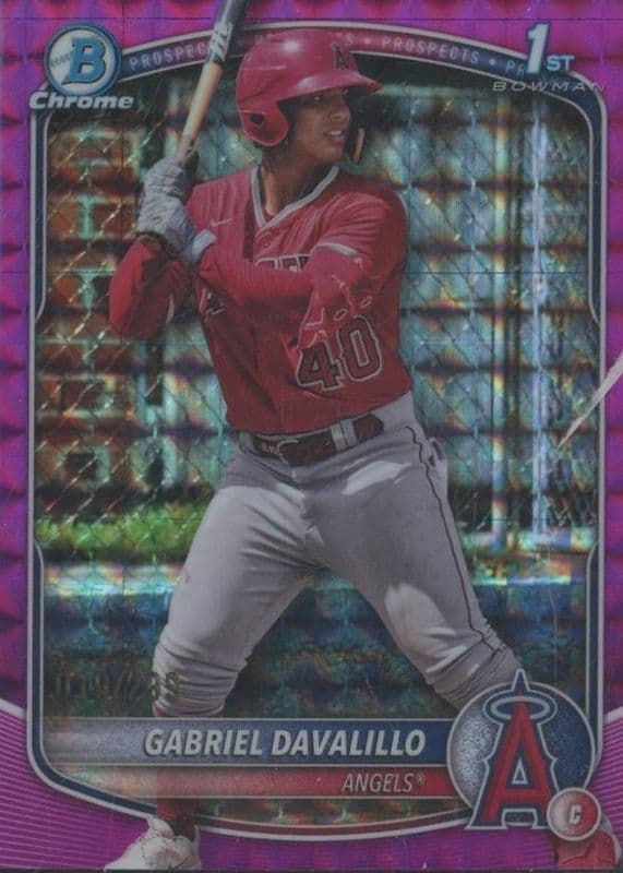 Gabriel Davalillo trading card