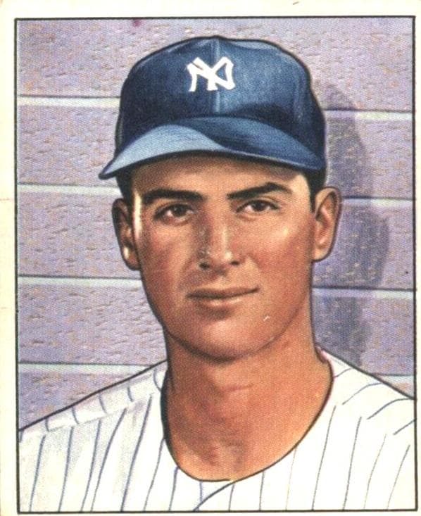 Jerry Coleman 1950 bowman Bowman