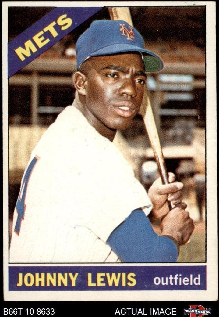 Johnny Lewis 1966 topps Topps Venezuelan