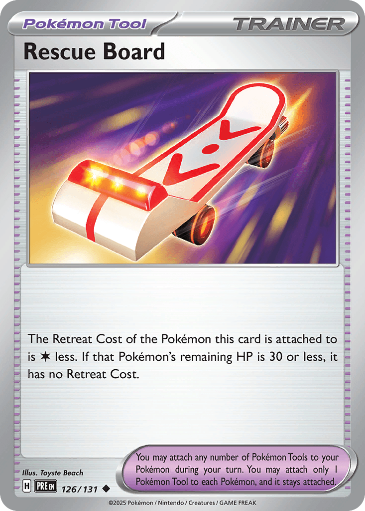 Rescue Board 2026 Pokemon