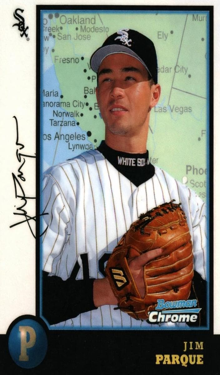 Jim Parque 1998 bowman Bowman Chrome